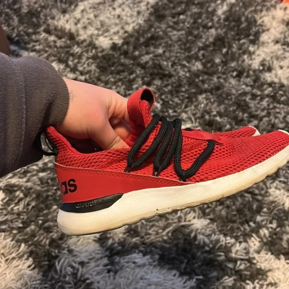 Red ADIDAS Running Shoes - Picture 2 of 6